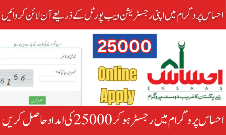 Ehsaas Program 25000