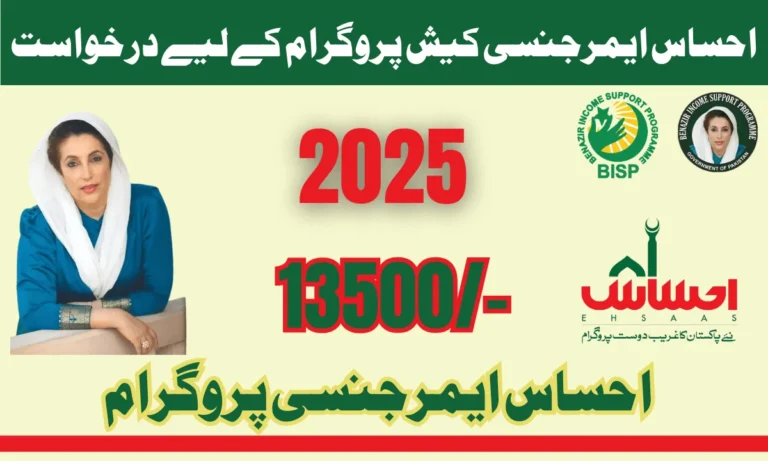 کیا آپ بھی احساس ایمرجنسی کیش پروگرام میں شامل ہیں؟ جس نے وبائی مرض کے بعد تجربہ کیا ہے۔ باقی وقت میں جب مہنگائی کی شرح روز بروز بڑھتی جائے گی