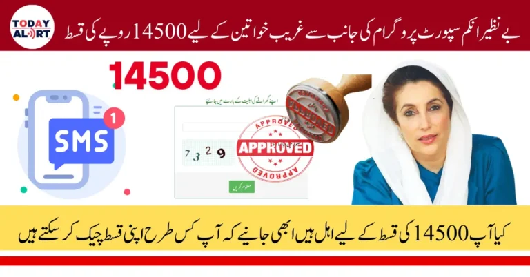 BISP 14500 May 2025 Payment Status New Method