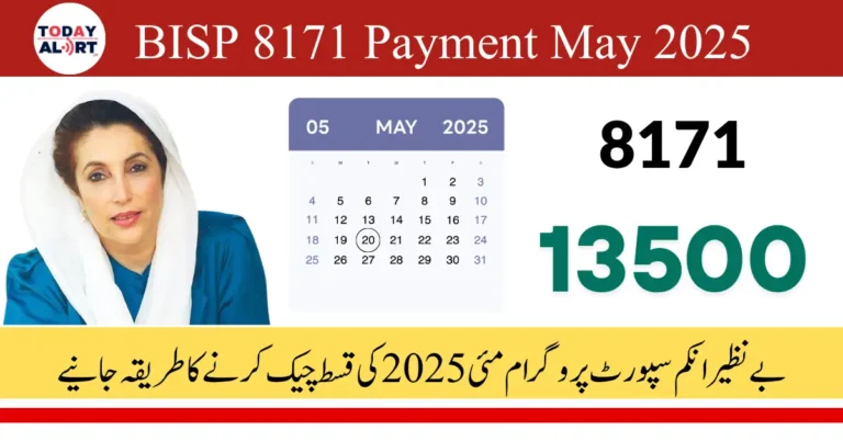 BISP 8171 Payment May 2025 Verification Online Via CNIC