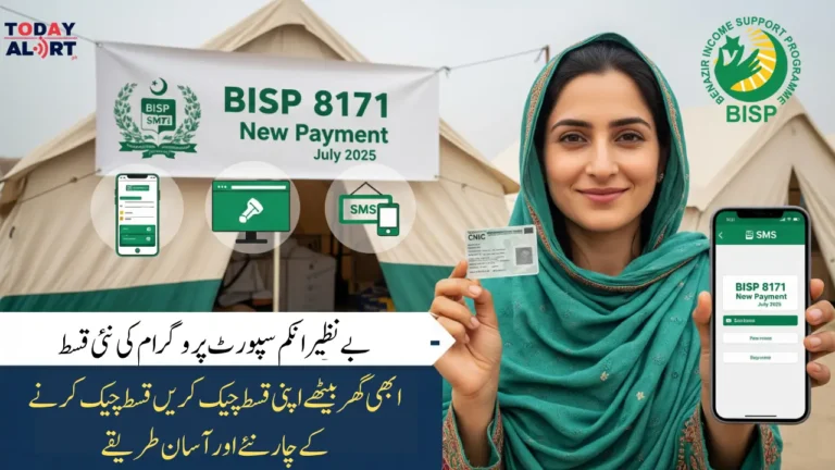How To BISP 8171 July 2025 Payment - New Method Introduced