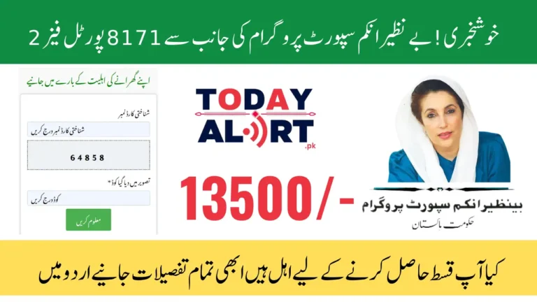 8171 Web Portal Phase 2 August 2025 - Check 13500 Payment and Eligibility