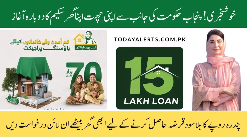 Apni Chat Apna Ghar 15 Lakh Loan Scheme Phase 2 Apply Online Now