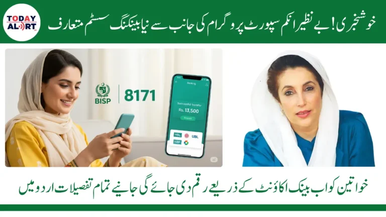 BISP 8171 New Bank Payment System - BISP To Transfer Fund Directly in Bank Account