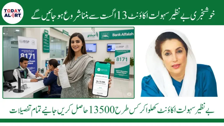 BISP Sahulat Account Launching on August 13 , Here is How to Register