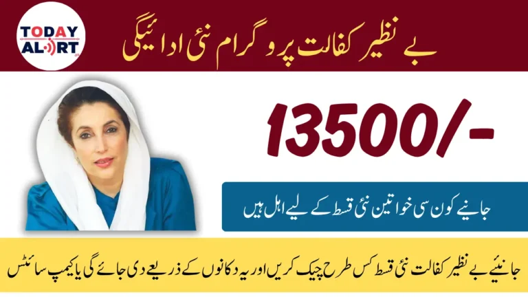 Benazir Kafaalat Program New Payment Check Online New Method