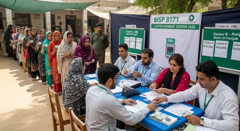 BISP Kafalat Cluster Payment System 2025 Complete Method to Check Cluster and Payment Status Online