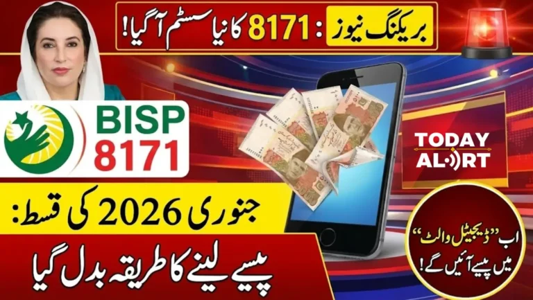 BISP 8171 January 2026 Payment Will Be Released by Digital Wallet
